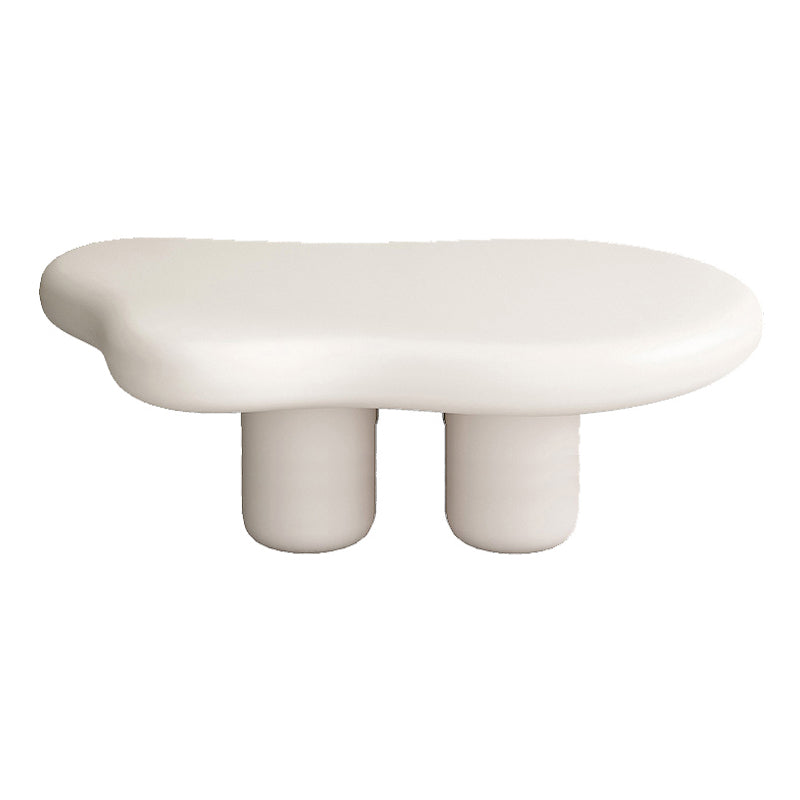 Tavolino moderno a 4 gambe da cocktail glam tavolino geometrico in legno