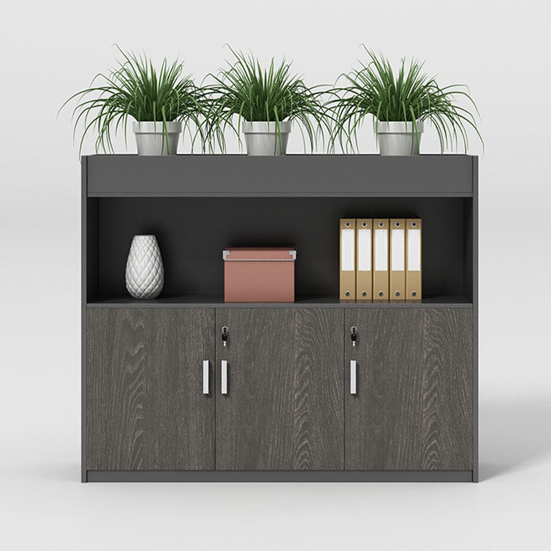 Mobile moderno di bloccaggio a chiave di bloccaggio in legno archiviazione di archiviazione laterale