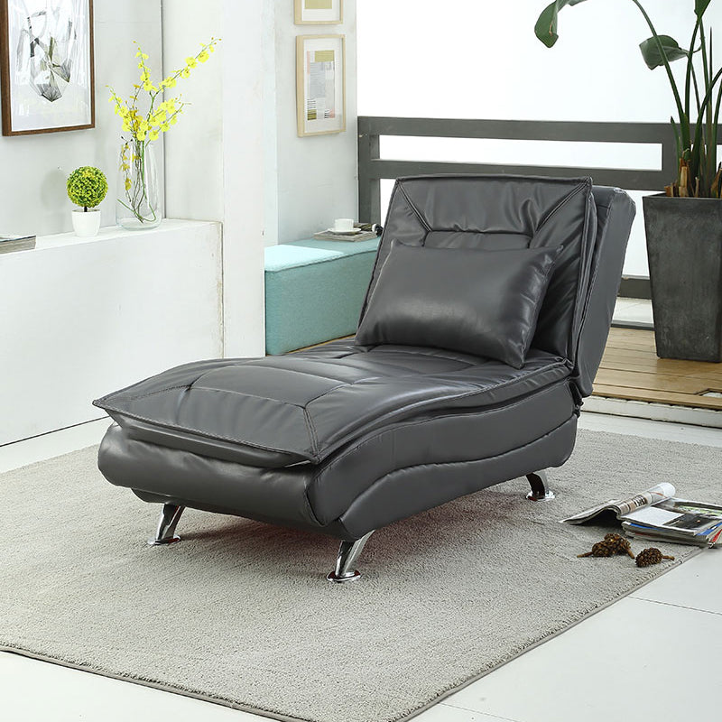 Chaise salon chaise à chaise moderne pour le salon avec base en métal