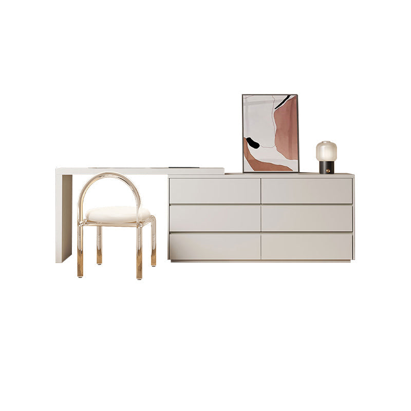 Hedendaagse make-uptafel met 6-landen en ontlasting-29,5 "H