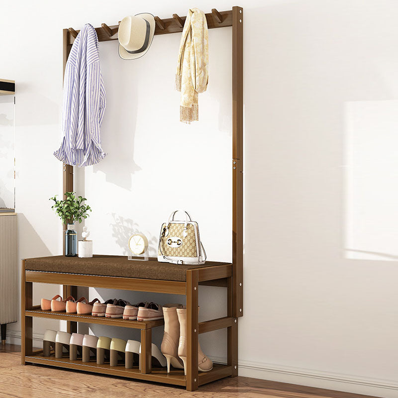 Wooden Coat Hanger Modern Style Simple Household Floor Coat Rack https: res.litfad.com site img item 2023 02 04 7677898 1200x1200.jpg Clearhalo 'Entry & Mudroom Furniture' 'furn' 'furn_hall_tree_coat_racks' 'Furniture' 'Hall Trees & Coat Racks' 'hall_tree_coat_racks' 7677898