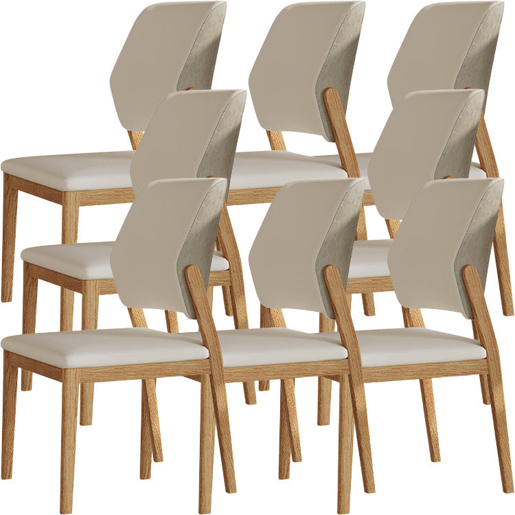 Zeitgenössischer Stil Massivholz 4 Beine Haus verwenden Essneitenstuhl