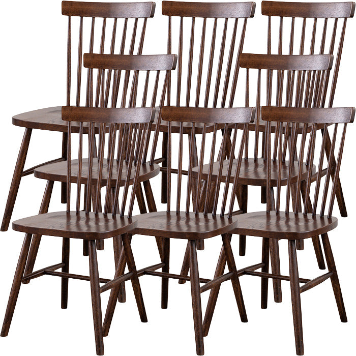 Zeitgenössischer Stil Slat zurück Rücken Massivholz Haus für Heimneitstuhl