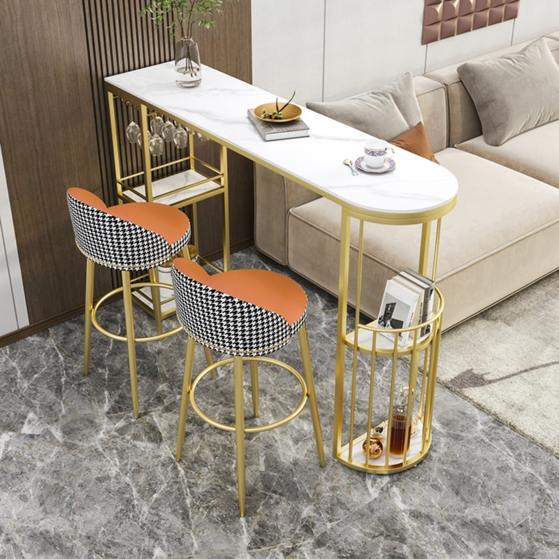 Contemporáneo 1/2/3 piezas Mesa de barra de piedra especializada para sala de estar