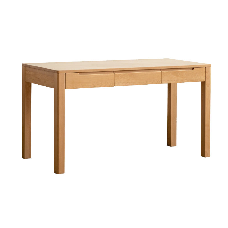 BOIS BOOD BUREAU HOME BUREAU MODERNE NATUREL WRICH WITHER avec tiroir