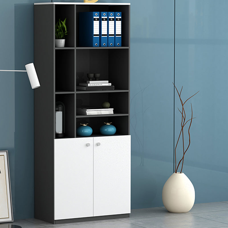 Modern File Cabinet Wood Vertical Home or Office Storage Shelves File Cabinet