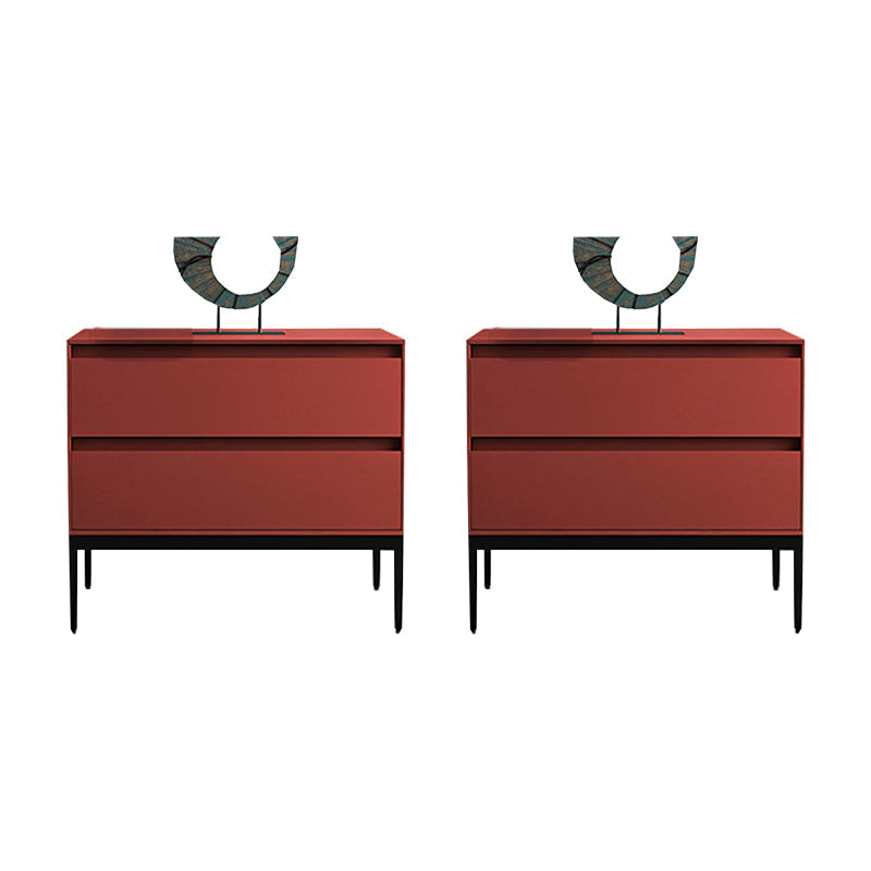 Stocker Storage Modern Accent Table table de chevet antique Finishing Litching Stringand