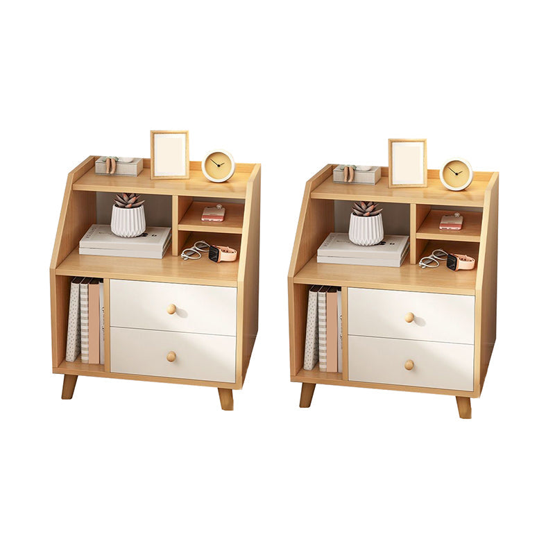 Night-tand de lit en bois