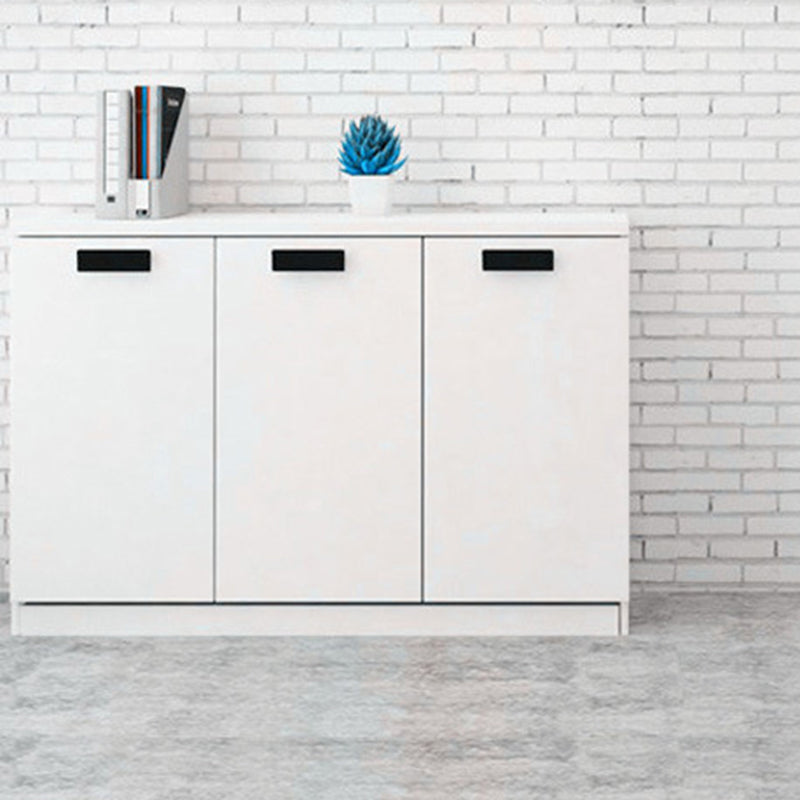 Modern Style Lateral Filing Cabinet Wood File Cabinet for Home Office 47"L x 16"W x 31"H White Clearhalo 'Filing Cabinets' 'filling_cabinets' 'furn' 'furn_filling_cabinets' 'Furniture' 'Office Furniture' 7711684