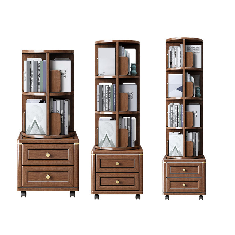 Minimalistic Wooden Accent Chest Living Room Chest with Shelves in Dark Brone 3 Piece Set 12 Clearhalo 'Cabinets & Chests' 'cabinets_chests' 'furn' 'furn_cabinets_chests' 'Furniture' 'Living Room Furniture' 7713353