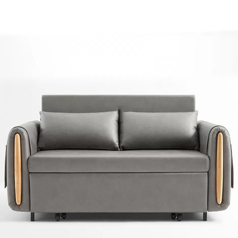 Divano dormiente rimovibile contemporaneo 34.6 "cuscino del divano letto incluso