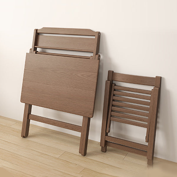 1/2 Piece Dining Room Chair and Table Set with Solid Wood, Solid Wood