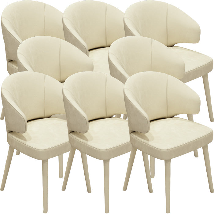 Zeitgenössischer Stil gepolsterte 4 Beine Esszimmer für Wohnzimmer