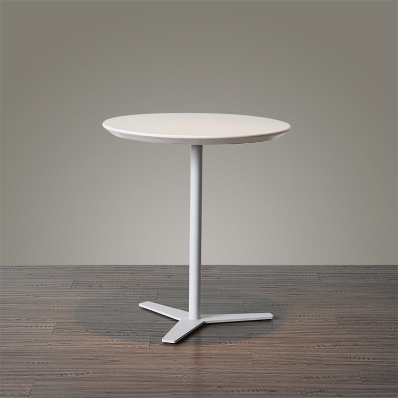 Base piedistallo in legno rotondo in legno contemporaneo