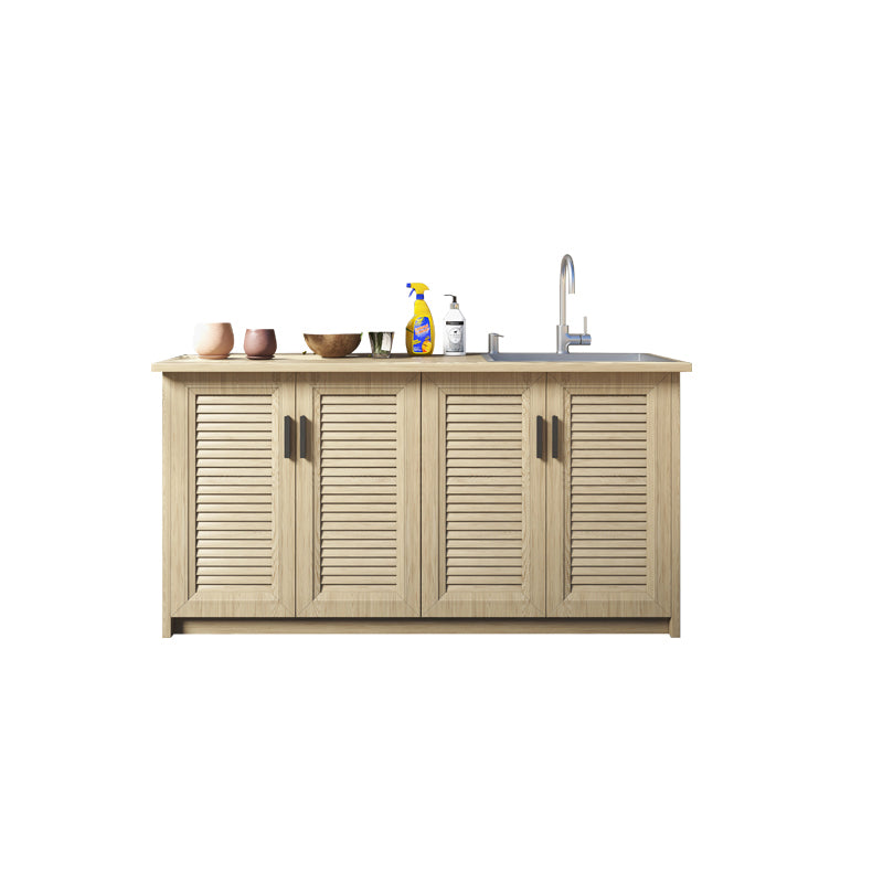 Armadio in metallo contemporaneo 31.49 "Accento alto con porta