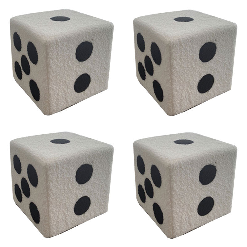 Moderner pouf osmanischer Samtpolstere, fade widerstandsfähige, farbige Würfel -Ottomane