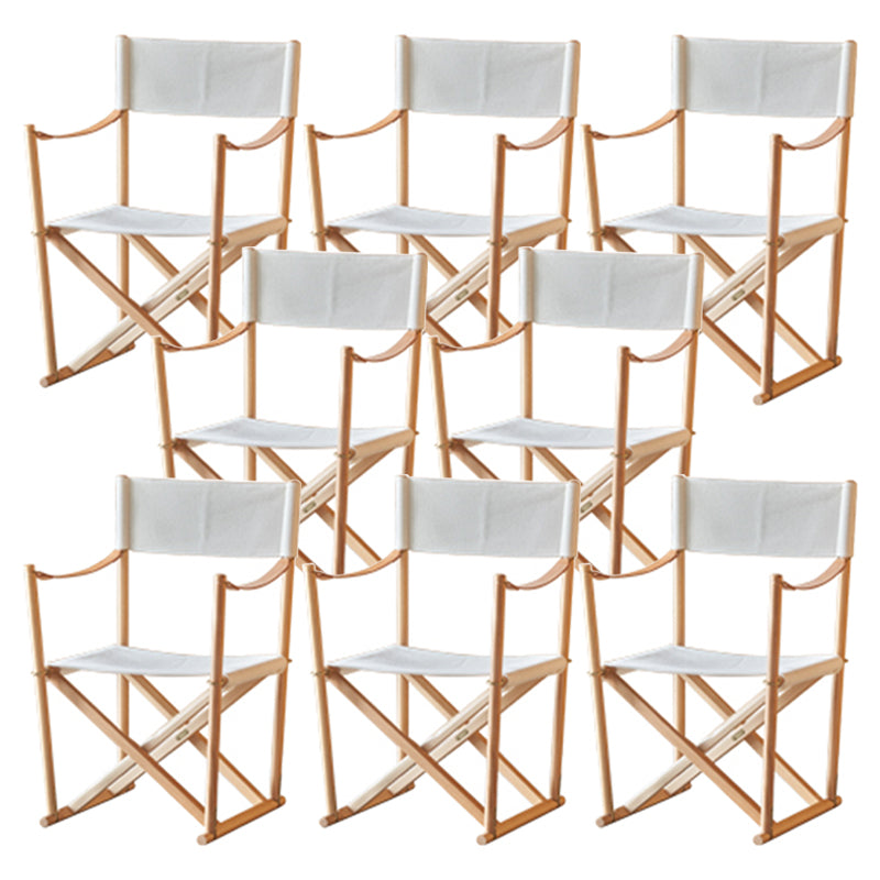 Open Back Solid Wood Arm Modern Dining and Accent Chairs for Home 8 Piece Set Clearhalo 'Dining Chairs' 'Dining Tables & Seating' 'dining_chair' 'furn' 'furn_dining_chair' 'Furniture' 'Kitchen & Dining Furniture' 7763464