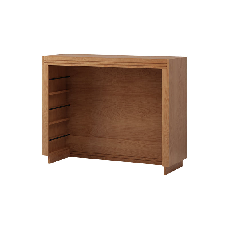 Tavolo da cucina moderno di rettangolo in legno di pino per sala da pranzo