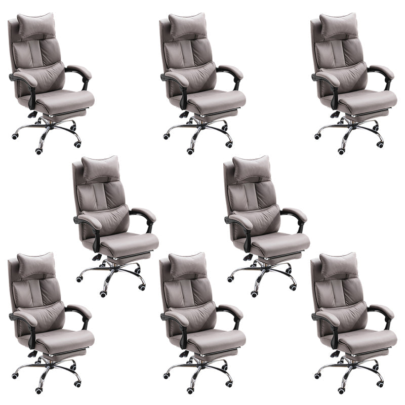 Modern Slide Chair Padded Arms No Distressing Ergonomic Chair with Wheels