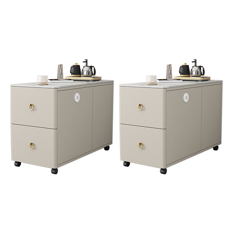 Tavolo da snack estremo del rettangolo contemporaneo con cassetti di archiviazione