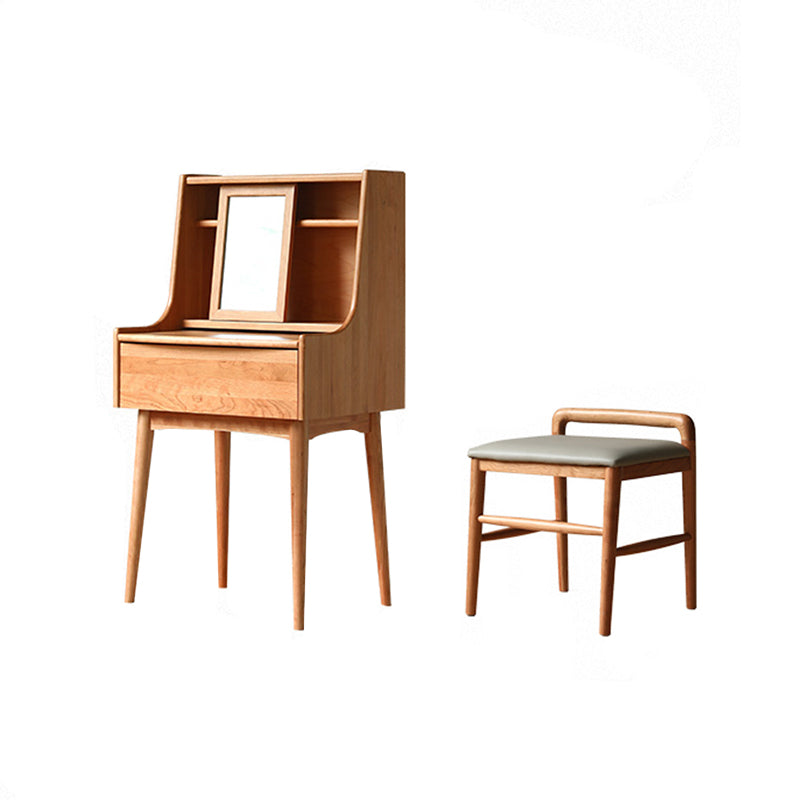 Natürliches Schlafzimmer Masster Holz Eitelkeitsverkederstisch mit Lagerschublade