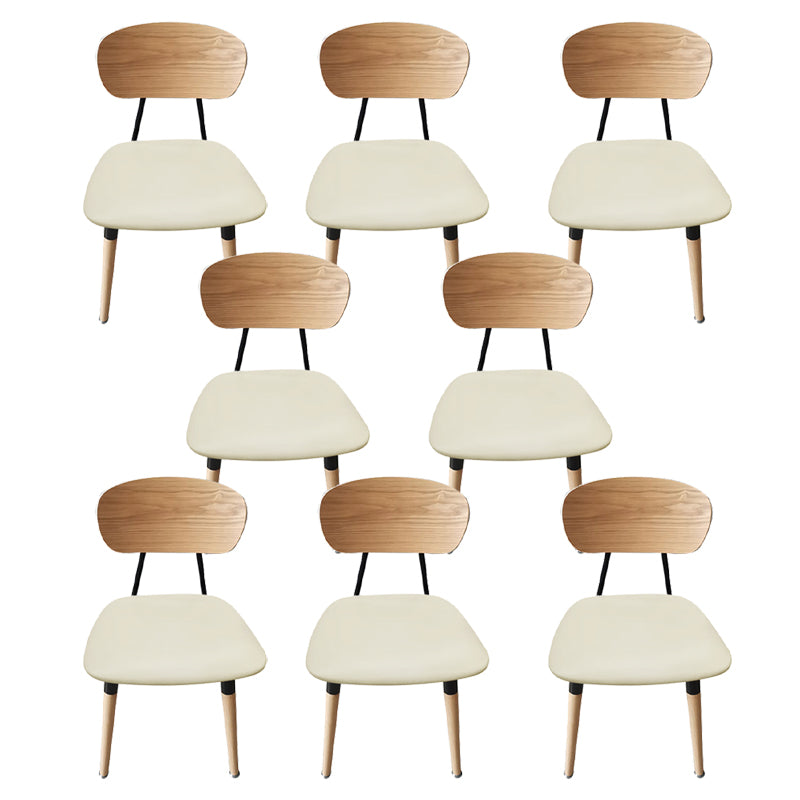 Style contemporain Open Back Rende-Din Dining Claid pour la maison