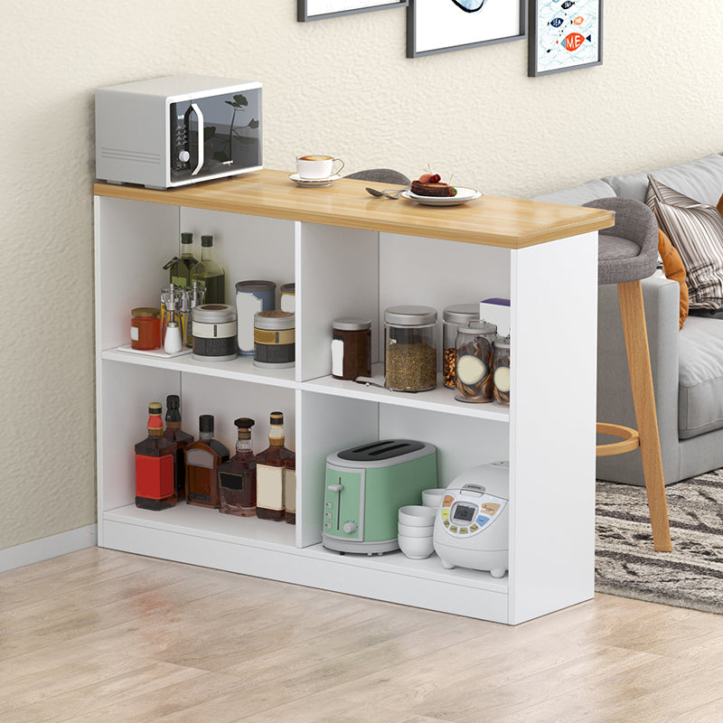 Hedendaagse stijl Wood Rectangle Patio Bar Tafel voor eetkamer