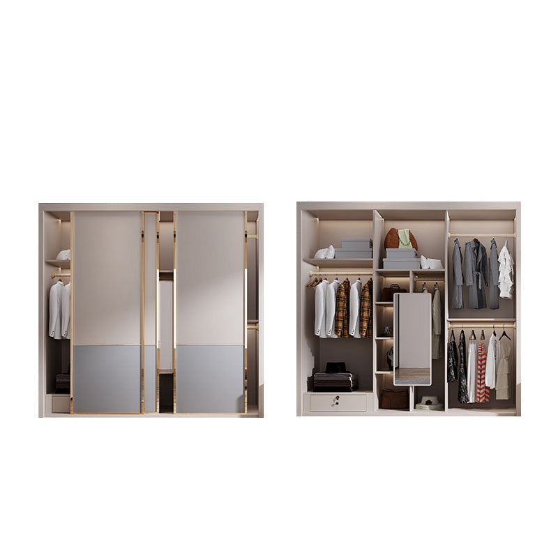 Chambre d'armoire en bois armoire de style côtier armoire de rangement