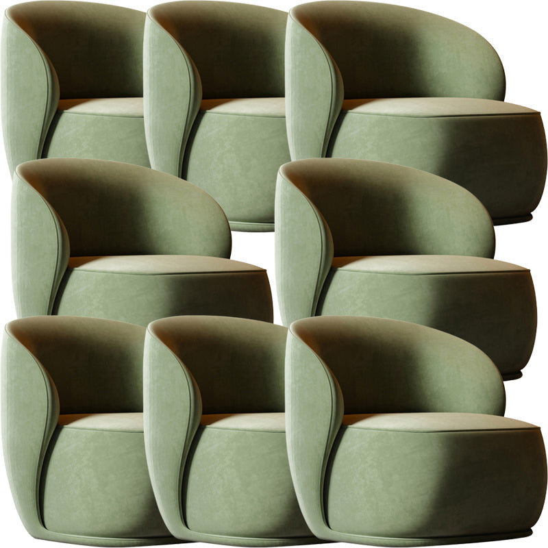 Gestoffeerde eigentijdse arm dineren en accentstoelen voor thuis