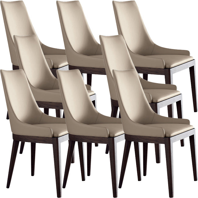 Piace e sedie da pranzo in legno in finto e sedie per accento per sala da pranzo