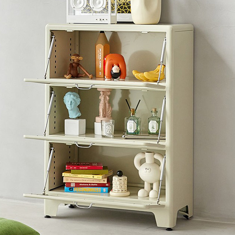 Stahlausstellungsschrank moderner Glas mit Temperaturglas mit 3 Türen