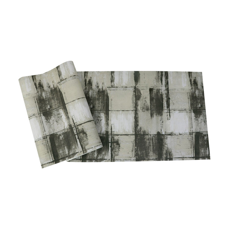 Lattice Wallpaper Roll for Living Room Decoration, Natural Color, 20.5-inch x 33-foot Clearhalo 'Industrial wall decor' 'Industrial' 'Wallpaper' Wall Decor' 1026122