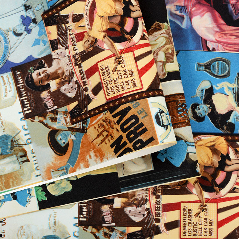 Photography Wallpaper Roll Vinyl Wall Decor in Natural Color, 33-foot x 20.5-inch, Non-Pasted Clearhalo 'Industrial wall decor' 'Industrial' 'Wallpaper' Wall Decor' 1036979