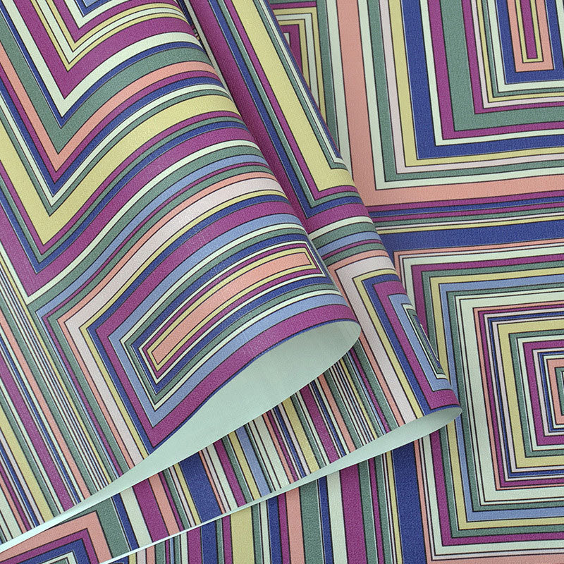 Color Block Wall Decor 900 Wallpaper Roll for Coffee Shop Decoration, 33-foot x 20.5-inch Clearhalo 'Modern wall decor' 'Modern' 'Wallpaper' Wall Decor' 1042009