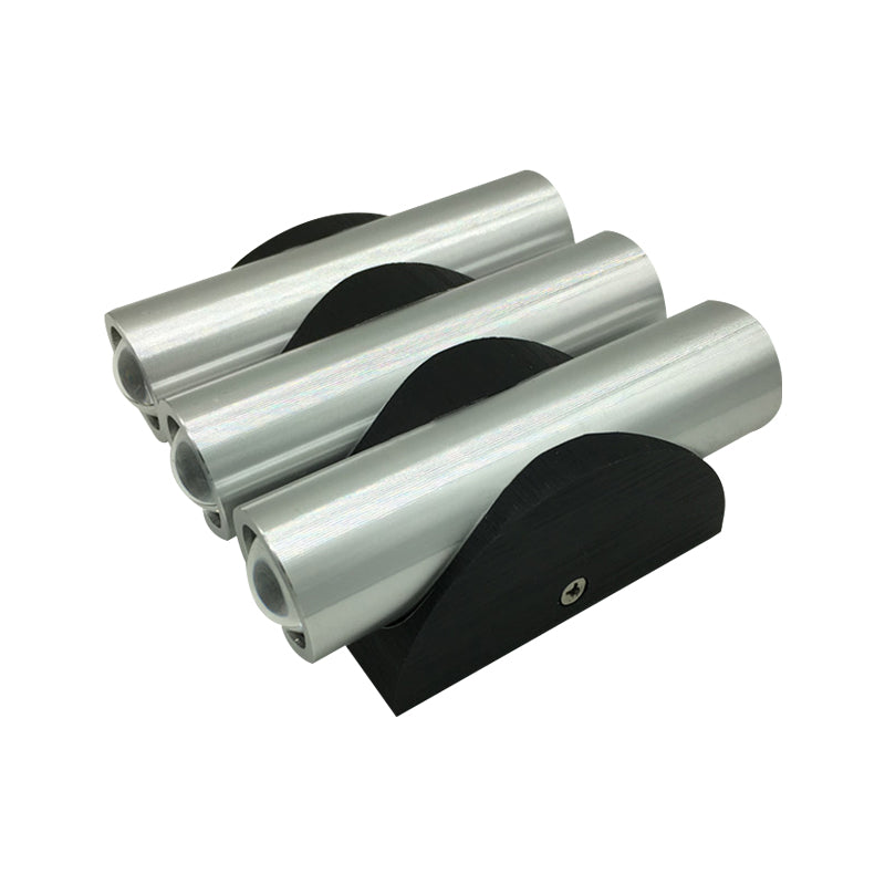 Modern Style Tubes Wall Sconce Metal Living Room LED Wall Mount Lighting in Red/Multi-Colored/Blue Light, Silver Clearhalo 'Cast Iron' 'Glass' 'Industrial' 'Modern wall lights' 'Modern' 'Tiffany' 'Traditional wall lights' 'Wall Lamps & Sconces' 'Wall Lights' Lighting' 1125773