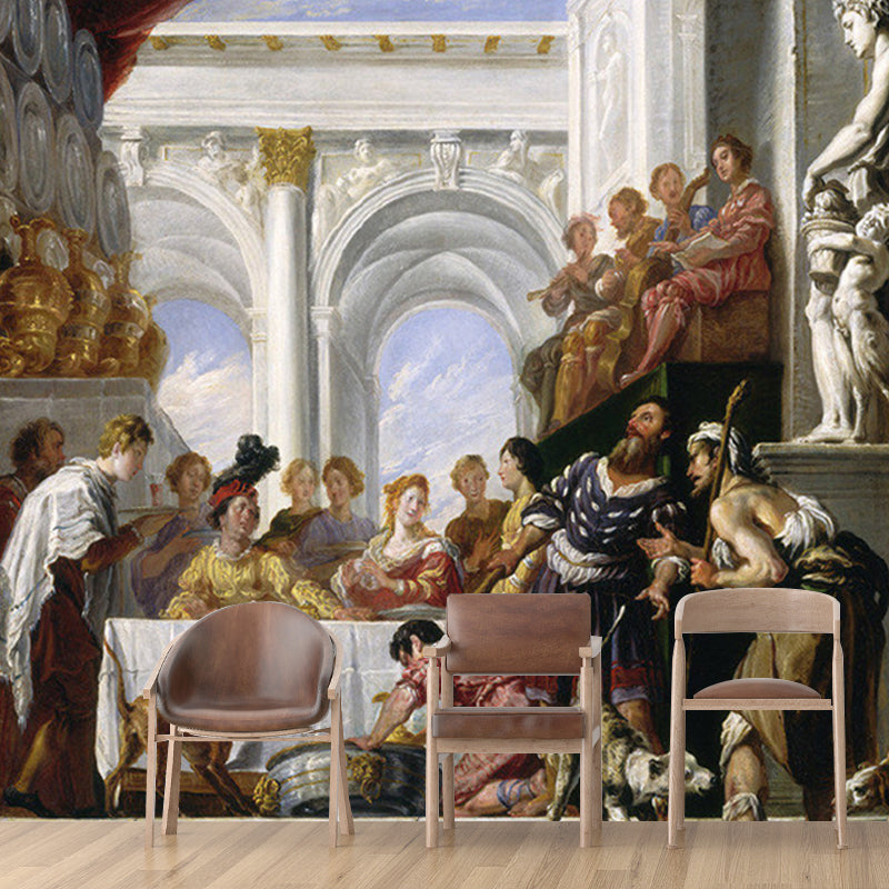 Stain-Proof Murals Wallpaper Renaissance Non-Woven Wall Art with