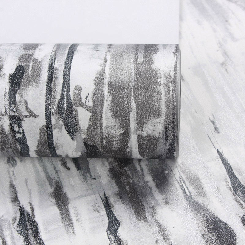 Modern Abstract Watercolor Wallpaper Multicolored Unpasted Wall Covering for Studio Clearhalo 'Modern wall decor' 'Modern' 'Wallpaper' Wall Decor' 1170524