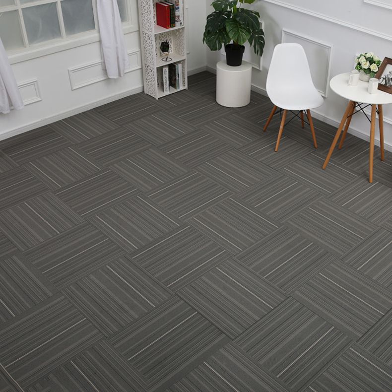 Modern Carpet Floor Tile Adhesive Tabs Level Loop Odor Resistant Carpet Tiles Clearhalo 'Carpet Tiles & Carpet Squares' 'carpet_tiles_carpet_squares' 'Flooring 'Home Improvement' 'home_improvement' 'home_improvement_carpet_tiles_carpet_squares' Walls and Ceiling' 1200x1200_09f0a9a2-62e1-4957-9ad6-d8327cf0c42b