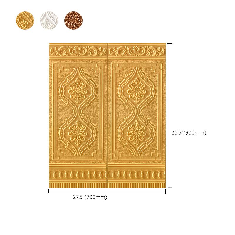 Plastic Backsplash Panels Peel and Stick Wainscoting with Waterproof Clearhalo 'Flooring 'Home Improvement' 'home_improvement' 'home_improvement_wall_paneling' 'Wall Paneling' 'wall_paneling' 'Walls & Ceilings' Walls and Ceiling' 1200x1200_100cf457-6512-4146-a661-fdf8d4e4718e