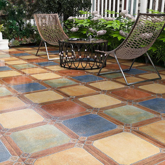 Square Mixed Material Singular Tile 24" x 24" for Outdoor Floor Clearhalo 'Floor Tiles & Wall Tiles' 'floor_tiles_wall_tiles' 'Flooring 'Home Improvement' 'home_improvement' 'home_improvement_floor_tiles_wall_tiles' Walls and Ceiling' 1200x1200_185b83e1-7e5c-4028-a41d-e180fab5c78c