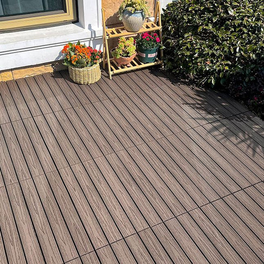 Wooden Deck Plank Outdoor Waterproof Rectangular Outdoor Floor Board Clearhalo 'Home Improvement' 'home_improvement' 'home_improvement_outdoor_deck_tiles_planks' 'Outdoor Deck Tiles & Planks' 'Outdoor Flooring & Tile' 'Outdoor Remodel' 'outdoor_deck_tiles_planks' 1200x1200_1d268ba5-bdf4-4b69-8a4c-65311863170a