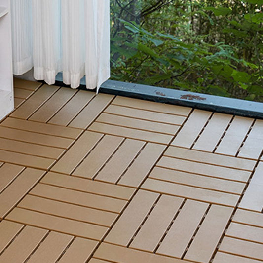 Waterproof Engineered Wood Flooring Modern Flooring Tiles for Garden and Outdoor Clearhalo 'Flooring 'Hardwood Flooring' 'hardwood_flooring' 'Home Improvement' 'home_improvement' 'home_improvement_hardwood_flooring' Walls and Ceiling' 1200x1200_1e66d8b5-a1f7-4594-8869-4312aa34a933