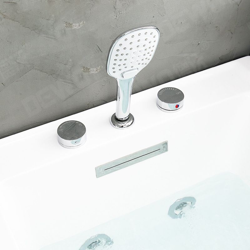 Soaking Rectangular Bathtub Modern Bathroom with Faucet Bath Tub Clearhalo 'Bathroom Remodel & Bathroom Fixtures' 'Bathtubs' 'Home Improvement' 'home_improvement' 'home_improvement_bathtubs' 'Showers & Bathtubs' 1200x1200_2407b2b2-8b89-4add-97fc-d04024397279