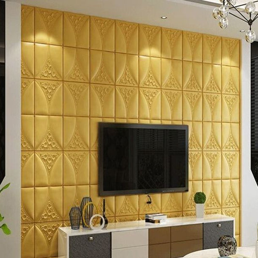 Modern Style Plastic Wall Panel Living Room Peel and Stick 3D Wall Paneling Clearhalo 'Flooring 'Home Improvement' 'home_improvement' 'home_improvement_wall_paneling' 'Wall Paneling' 'wall_paneling' 'Walls & Ceilings' Walls and Ceiling' 1200x1200_2931765c-4349-4e77-ba2e-2af224728b31