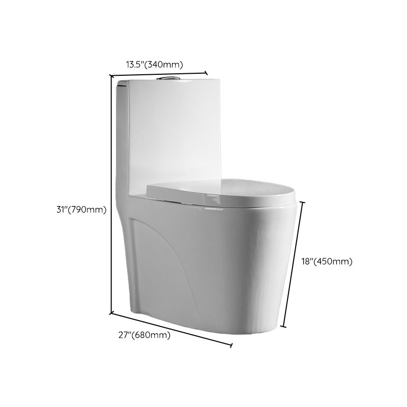 Modern Flush Toilet One Piece Toilet All-In-One Siphon Jet Toilet Clearhalo 'Bathroom Remodel & Bathroom Fixtures' 'Home Improvement' 'home_improvement' 'home_improvement_toilets' 'Toilets & Bidets' 'Toilets' 1200x1200_2c1b2103-2d01-46db-b642-27d56b2c0ee3