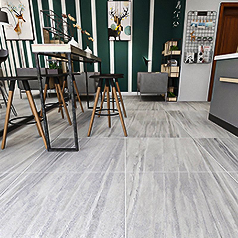 Floor Tile Square Scratch Resistant Ceramic Marble Print Non-Skid Matter Floor Tile Clearhalo 'Floor Tiles & Wall Tiles' 'floor_tiles_wall_tiles' 'Flooring 'Home Improvement' 'home_improvement' 'home_improvement_floor_tiles_wall_tiles' Walls and Ceiling' 1200x1200_37eac54c-bec7-405c-9b40-b8e3957fce2f