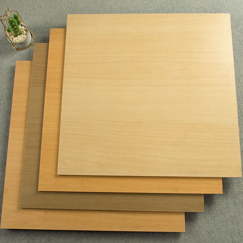 Modern Style Floor Tile Solid Color Straight Edge Wooden Effect Square Floor Tile Clearhalo 'Floor Tiles & Wall Tiles' 'floor_tiles_wall_tiles' 'Flooring 'Home Improvement' 'home_improvement' 'home_improvement_floor_tiles_wall_tiles' Walls and Ceiling' 1200x1200_408f304e-add6-4929-8a54-bf659c679103