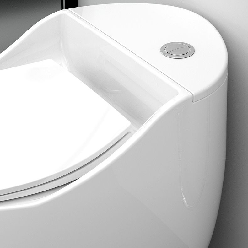 Round-Front Flush Toilet Ceramic Modern One-Piece Toilet with Slow Close Seat Clearhalo 'Bathroom Remodel & Bathroom Fixtures' 'Home Improvement' 'home_improvement' 'home_improvement_toilets' 'Toilets & Bidets' 'Toilets' 1200x1200_49af41b0-fce3-4a41-bbfe-24e50d4edcb6