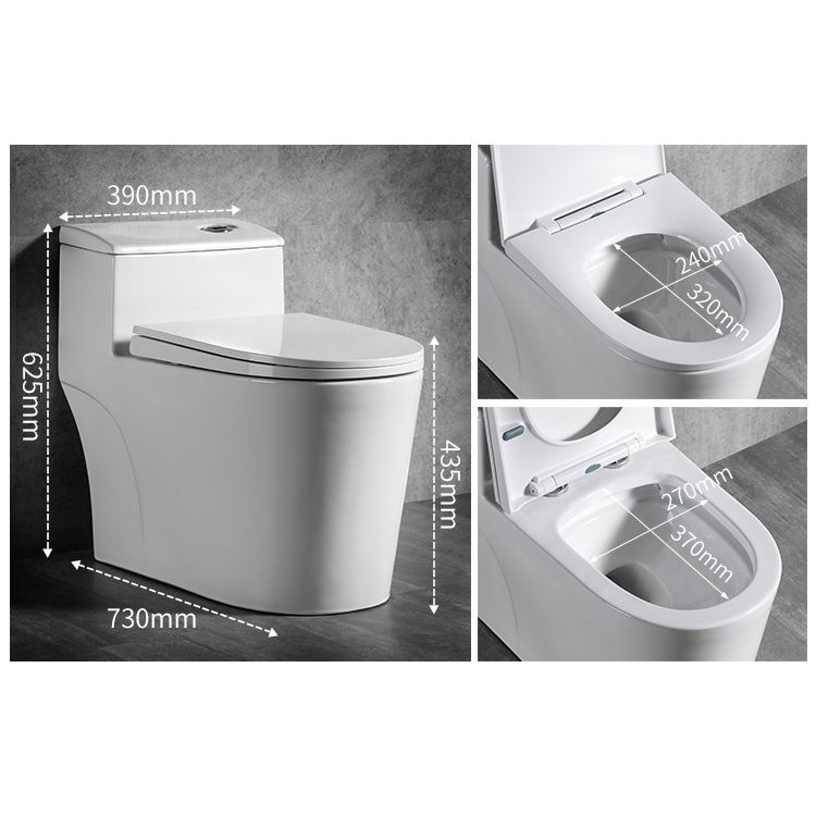 Modern Flush Toilet One Piece Toilet All-In-One Siphon Jet Toilet Clearhalo 'Bathroom Remodel & Bathroom Fixtures' 'Home Improvement' 'home_improvement' 'home_improvement_toilets' 'Toilets & Bidets' 'Toilets' 1200x1200_5464f64a-785f-4588-a9ee-bba77ec0e2f8