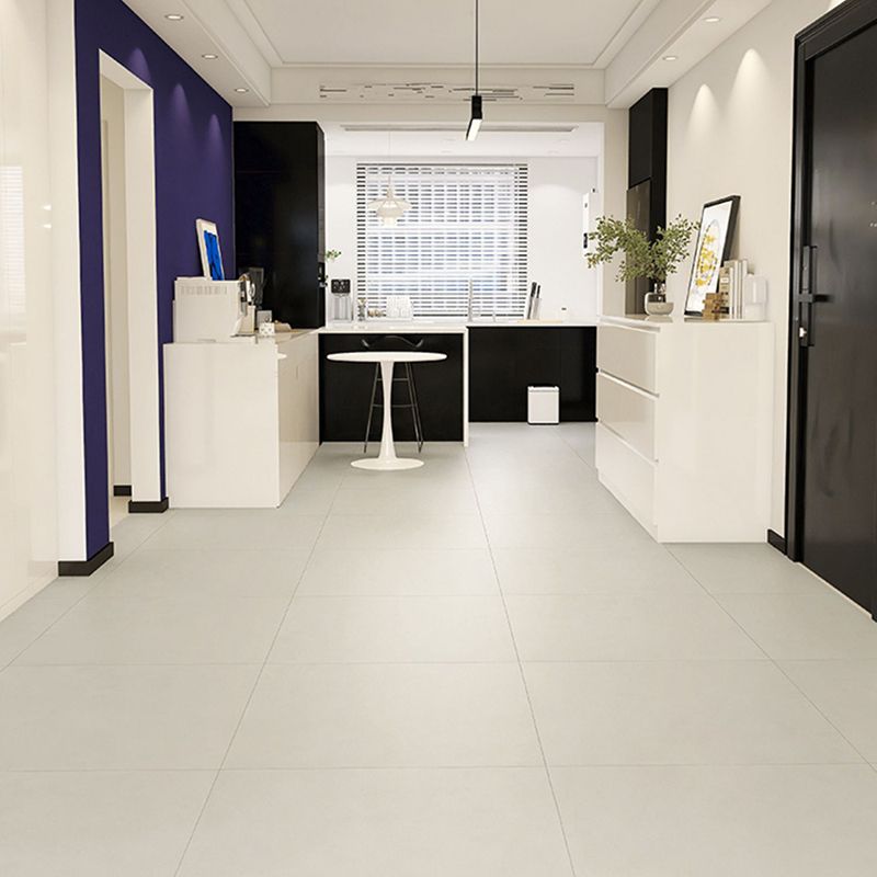 Pure Color Floor Tile Scratch Resistant Square Straight Edge Floor Tile Clearhalo 'Floor Tiles & Wall Tiles' 'floor_tiles_wall_tiles' 'Flooring 'Home Improvement' 'home_improvement' 'home_improvement_floor_tiles_wall_tiles' Walls and Ceiling' 1200x1200_62d74ba9-3527-46d0-bd51-285bff774112